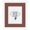 ArtToFrames 4x6 inch Satin White Frame Picture Frame with 2 Inch Single Brique Mat, SingleMat-FRBW26074-4x6-760 view 2