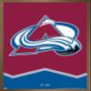Trends International NHL Colorado Avalanche - Logo 21 Wall Poster, 14.725" x 22.375", Bronze Framed Version view 1