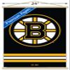 Trends International NHL Boston Bruins - Logo 21 Wall Poster, 22.375" x 34", Premium Print and Beechwood Hanger Bundle view 3
