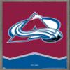 Trends International NHL Colorado Avalanche - Logo 21 Wall Poster, 14.725" x 22.375", Barnwood Framed Version view 1