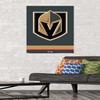 Trends International NHL Vegas Golden Knights - Logo 21 Wall Poster, 22.375" x 34", Premium Unframed Version view 2