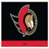 Trends International NHL Ottawa Senators - Logo 21 Wall Poster, 22.375" x 34", White Framed Version view 1