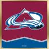 Trends International NHL Colorado Avalanche - Logo 21 Wall Poster, 14.725" x 22.375", Gold Framed Version view 1