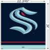 Trends International NHL Seattle Kraken - Logo 21 Wall Poster, 22.375" x 34", Unframed Version view 3