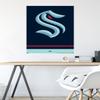 Trends International NHL Seattle Kraken - Logo 21 Wall Poster, 22.375" x 34", Unframed Version view 4