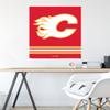 Trends International NHL Calgary Flames - Logo 21 Wall Poster, 22.375" x 34", Premium Unframed Version view 4