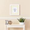 ArtToFrames 8x8 inch Satin White Frame Picture Frame with 2 Inch Single Oyster Mat, SingleMat-FRBW26074-8x8-791 view 3