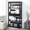 Convenience Concepts Omega 5 Tier Bookcase with Drawer, Espresso view 2