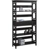 Convenience Concepts Omega 5 Tier Bookcase with Drawer, Espresso view 4