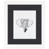 ArtToFrames 4x6 inch Satin White Frame Picture Frame with 2 Inch Single Black Mat, SingleMat-FRBW26074-4x6-89 view 2