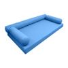 DBM IMPORTS *Cover ONLY*-Style 6 Outdoor Daybed Mattress Bolster Pillow Slipcovers Knife Edge Crib-AD102 view 1