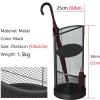 DCFV Metal Umbrella Stand Rack, Hotel Entryway Umbrella Holder for Entryway Indoor Hallway, Modern Cane Holder Stand/Japanese Style Umbrella Storage Bucket view 2