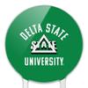 Acrylic Delta State Statesmen Cake Topper Party Decoration for Wedding Anniversary Birthday Graduation view 3