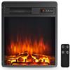 ARLIME 18 Inch Electric Fireplace Inserts, 1500W Freestanding & Recessed Fireplace w/Adjustable LED Flame, Remote Control, Timer, Built-in Thermostat, Overheating Protection view 1