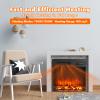 ARLIME 18 Inch Electric Fireplace Inserts, 1500W Freestanding & Recessed Fireplace w/Adjustable LED Flame, Remote Control, Timer, Built-in Thermostat, Overheating Protection view 3