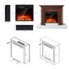 ARLIME 18 Inch Electric Fireplace Inserts, 1500W Freestanding & Recessed Fireplace w/Adjustable LED Flame, Remote Control, Timer, Built-in Thermostat, Overheating Protection view 4