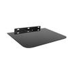 YUEYOULII Cable Box Tempered Glass Shelf, Floating Wall Mount Shelf, Wall Mount Shelves, Single Floating DVD DVR Shelf (Color : A) view 1
