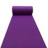 Wedding Aisle Runner 1.5m Wide Romantic Purple Wedding Carpet, 2mm Thick Aisle Step Decorative Foot Pads, Non-Slip and Wear-Resistant, Can Be Cut at Will (Size : 1.5x8m) view 1