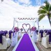 Wedding Aisle Runner 1.5m Wide Romantic Purple Wedding Carpet, 2mm Thick Aisle Step Decorative Foot Pads, Non-Slip and Wear-Resistant, Can Be Cut at Will (Size : 1.5x8m) view 2
