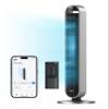 Dreo Tower Fan for Bedroom, 42 Inch 120 Oscillating Fan, 25dB Quiet DC Motor, 28ft/s Velocity Bladeless Standing Fan with 12 Speeds, 4 Modes, 12H Timer Cooling Fans for Home, Living Room view 1