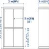 HSD Kallax 4 Shelving Unit Bookcase Larger Storage Solution Perfect For Baskets Or Boxes, White, Size 77 x 77 CM view 3