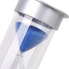 BAWAQAF 45 Minutes Hourglass,Modern Sand Timer with Blue Sand,Fit for Mantel Office Desk Coffee Table Book Shelf view 3
