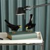 Hand Painted Ceramic Blackbird Figurine Home Decor Bird Made in Portugal view 4