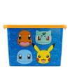 Stor Pokemon Storage Box Container with Click Lock Lid, For Kids, Bedroom, Playroom, Toys, BPA Free (7 Litre) view 3