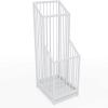 Umbrella Rack, Metal Umbrella Holder Square Free Standing Umbrella Holder with Drip Tray Indoor Space Saving for Home, Office, Entryway (Color : White) view 1