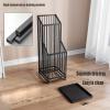 Umbrella Rack, Metal Umbrella Holder Square Free Standing Umbrella Holder with Drip Tray Indoor Space Saving for Home, Office, Entryway (Color : White) view 3