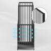 Umbrella Rack, Metal Umbrella Holder Square Free Standing Umbrella Holder with Drip Tray Indoor Space Saving for Home, Office, Entryway (Color : Black) view 4