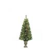 Celebrations 4 ft. Pencil Incandescent 35 lights Northern Pine Entrance Tree - Total Qty: 1, Green (J40-135-35LC) view 2