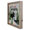 12" Lighted 'Tis The Season' Christmas Wall Decor view 2