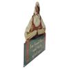 12.5" Norman Rockwell 'No Christmas Problem Now' Tin Wall Art view 4