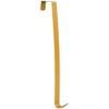Northlight Matte Over The Door Christmas Wreath Hanger, 14", Gold view 1