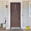 Northlight Matte Over The Door Christmas Wreath Hanger, 14", Gold view 2