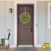Northlight Matte Over The Door Christmas Wreath Hanger, 14", Gold view 3