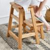 LHYZF Portable Stepladder 2 Step Stool, Multifunction Kitchen Step Stool Home Library Climb Ladder Shoe Bench Flower Rack Library Climb - 150Kg view 4