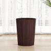DRSFF Garbage Bin Trash Can Waste Paper Basket Wooden Wastebasket Rubbish Container Storage Bucket - for Bathrooms, Kitchens, Home Offices, Dorm Rooms,Bedroom (Color : B) view 1