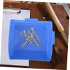 Cabilock 10pcs Tool Box Storage Box Garage Storage Bins Lids Screw Organizer Bins for Organizing view 4