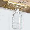 Adjustable Wine Glass Rack Under Cabinet,Wine Bottle Holder,Stainless Steel Stemware Rack,Nail Free Wine Glass Holder Glasses Storage Hanger Organizer for Bar Kitchen ( Size : 55*22.5cm(21.7*8.9in) ) view 4