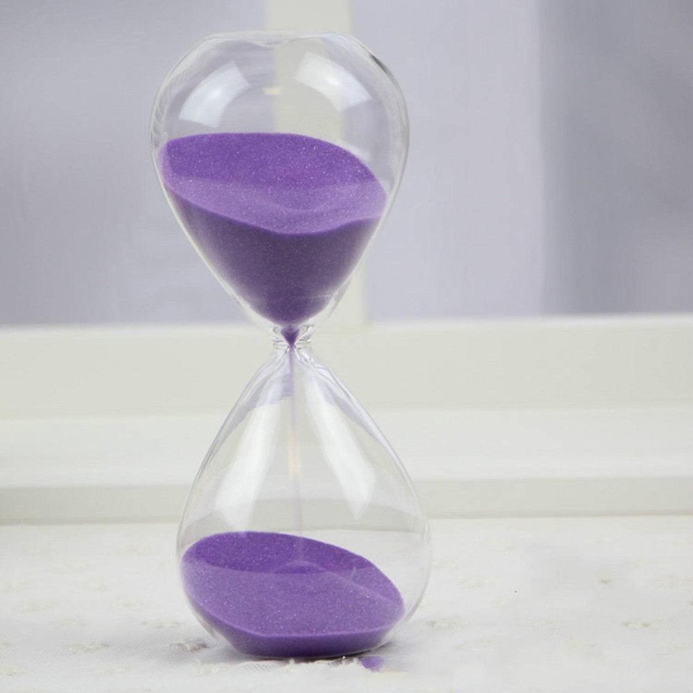 BAWAQAF 15 Min Hourglass Sand Timer for Kitchen School Modern Sandglass Sand Clock Tea Timers Home Decor