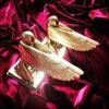 XYXK Ark Angel Replicas: Adorable Angel Sculpture Memorial Statue Pair (Color : 1) view 2