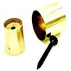 Vimal Nautical Walking Stick, 2.25 mm Size 1 Inch Rubber Tip, 100 % Pure Metal Brass & Rubber Base, Golden view 1