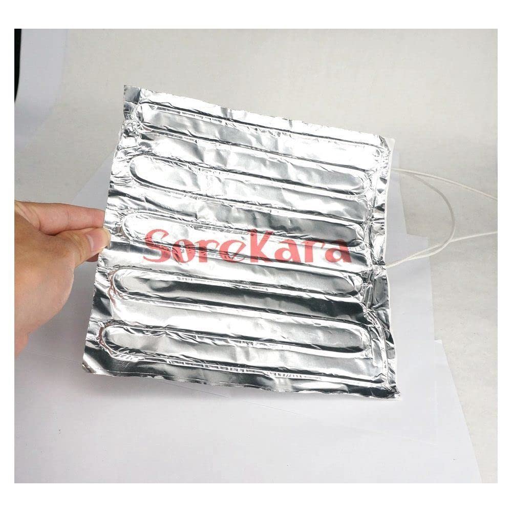 200x200mm 220V Aluminum Foil Heater for Refrigerator air Conditioner Drain Electrical Wires