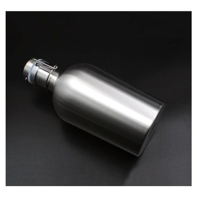 304 Stainless Steel Beer Growler 64 oz Swing Top Bottle 1.9 L Home Brew