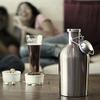 304 Stainless Steel Beer Growler 64 oz Swing Top Bottle 1.9 L Home Brew view 4