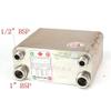 50 Plates Heat Exchanger Beer Wort Chiller Cooler 304 Stainless Steel for Home Brewing Beer 1.6Mpa view 2
