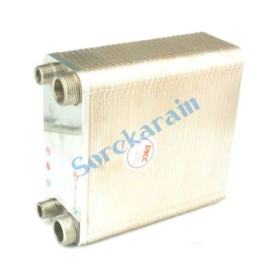60 Plates Heat Exchanger Beer Wort Chiller Cooler 304 Stainless Steel for Home Brewing Beer 1.6Mpa