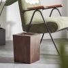 DRSFF 8L Large Trash Can Wooden Garbage Bin Kitchen Rubbish Container Chinese Style Home Eco Waste Dustbin Living Room Bedroom Bathroom Light Luxury Recycle Bin view 1